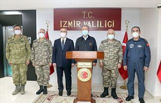 Bakan Akar’dan İzmir Valiliğine ziyaret