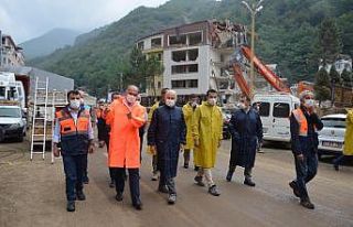 Bakan Karaismailoğlu, Dereli ilçesindeki çalışmaları...