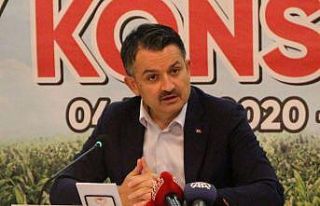 Bakan Pakdemirli: “Bu musibet (Pandemi) bir hayır...