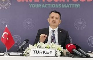 Bakan Pakdemirli: “Gıda kaybının sadece yüzde...