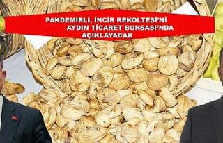 Bakan Pakdemirli, Kuru İncir Rekoltesi’ni ATB’de...