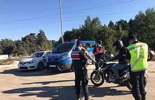 Balıkesir’de Jandarmadan motosikletlere özel denetim
