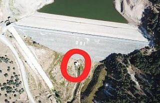 Barajdaki güneş panelini çaldılar