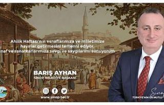 Barış Ayhan: “Ahilik Teşkilatı dayanışmanın...