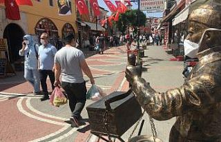 Bartın’da 13 kişiye maske cezası