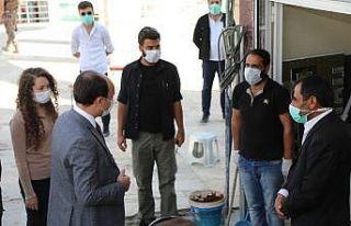 Başkale’de korona virüs denetimleri