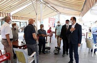 Başkan Altay, Yunak ve Tuzlukçu’da incelemelerde...