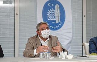 Başkan Aşgın, esnaf odalarıyla istişare yaptı