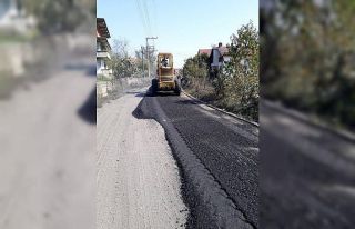 Başkan Aydın asfalt çalışmalarını inceledi