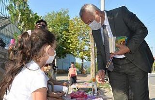 Başkan Babaoğlu ve miniklerin gülümseten diyaloğu