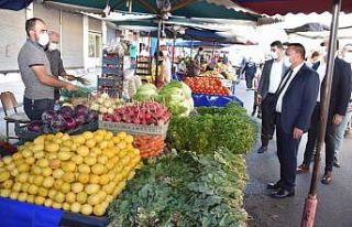 Başkan Beyoğlu’ndan korona virüs denetimi