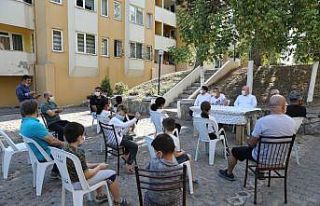 Başkan Bıyık, site sakinlerine misafir oldu