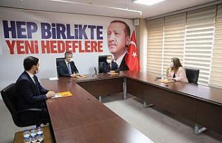Başkan Büyükkılıç, AK Parti il Başkanları...