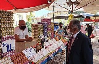 Başkan Büyükkılıç Gültepe Semt Pazarı’na...