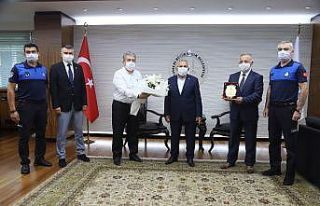 Başkan Büyükkılıç ‘Zabıta Haftasını’...