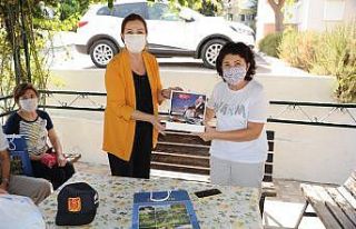 Başkan Çalkaya Gazileri evlerinde ziyaret etti