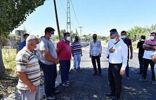 Başkan Çınar, yol yenileme çalışmalarını inceledi