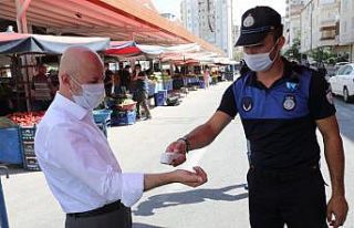 Başkan Çolakbayrakdar’dan pazarda korona virüs...