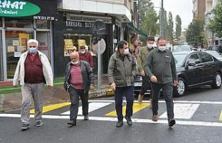 Başkan Demir, meclis üyeleriyle birlikte esnaf ziyareti...