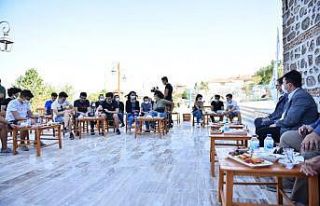 Başkan Hasan Avcı, Gençlerle buluştu