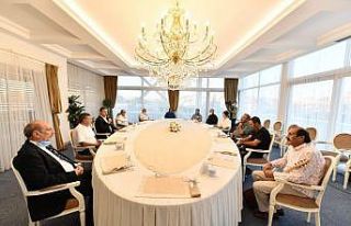 Başkan Köse, Alevi-Bektaşi kanaat önderleriyle...