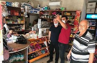 Başkan Özgan hizmetleri anlatıyor talepleri dinliyor