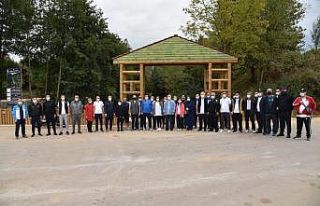 Başkan Özlü, Döngel Vadisi mesire alanında