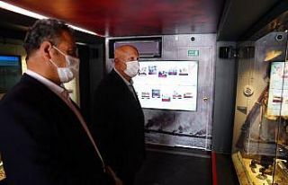 Başkan Pekmezci Çanakkale Savaşları Mobil Müzesi’ni...