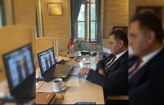 Başkan Şahin, Kılıçdaroğlu ile telekonferans...