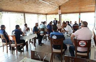 Başkan Şayir, zabıta personelini ağırladı