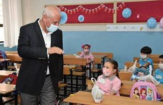 Başkan Tulup’tan öğrencilere helva takviyesi