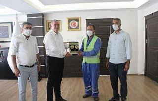 Başkan Turanlı’dan Duyarlı Personele Teşekkür