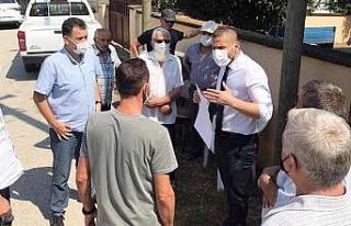 Başkan Yardımcısı Kasapoğlu alt yapı sorunlarını...