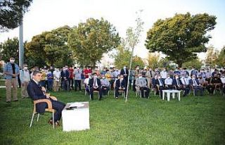 Batman Valisi Şahin mahalle buluşmalarına devam...