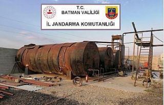 Batman’da 41 bin 760 litre kaçak akaryakıt ele...