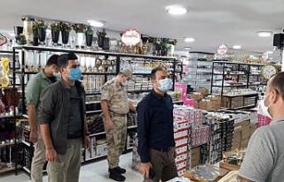 Belediye Başkan Vekili Aslan korona virüs denetimlerine...