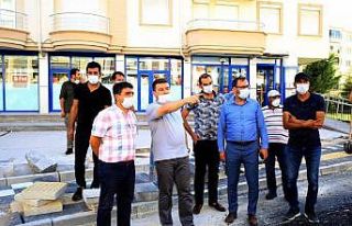 Belediye Başkanı Evren Dinçer projeleri yerinde...