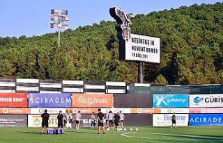 Beşiktaş’ta Montero ilk antrenmanına çıktı
