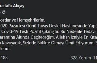 Beyağaç Belediye Başkanın korona virüs testi...