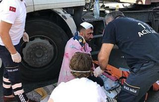 Beylikdüzü Ambarlı Liman Yolu’nda üç tane tırın...