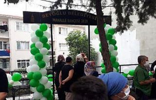 Beyoğlu’nda Mahalle Bahçeleri’nin 7’ncisi...