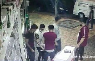 Bıçaklı gasbı böyle izlediler
