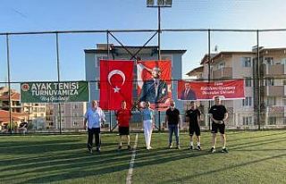 Bilecik Belediyesi Ayak Tenisi Turnuvası’ etkinliği...