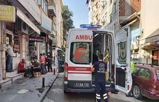 Bilecik’te geri manevra yapan jandarma aracı yayaya...