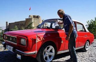 Bin TL’ye aldığı hurdadan muhteşem bir otomobil...