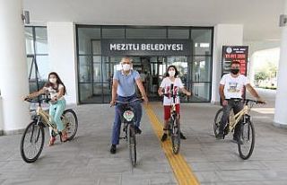 Bisiklet çekilişinde kazananlar belli oldu