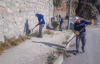 Bitlis Belediyesinden temizlik çalışması
