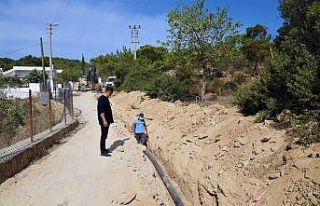 Bodrum Dağbelen’in su sorunu çözülüyor