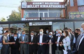 Bölgenin ilk ‘Millet Kıraathanesi’ hizmete açıldı