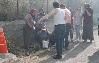 Bolu’da hortum sonrası yangın çıktı